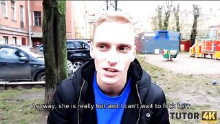 The guy managed to seduce his strict tutor for sex
