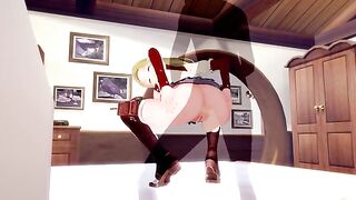 Jobless Reincarnation ZENITH GREYRAT loves to get fucked by big cocks
