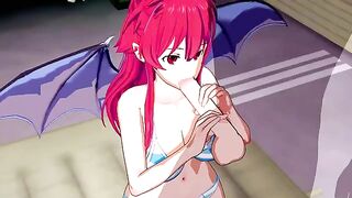 The Succubus from Anime Wants to Have More Cum