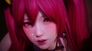 The Chivalry of a Failed Knight - a hot 3D animation scene