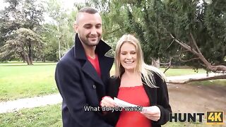 Pregnant woman cheats on her husband with a stranger in HD