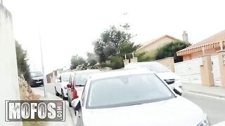 Serenia Keer gets fucked by stranger on the road