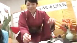 Asian woman has sex in public place to earn money