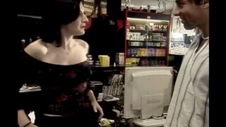 Quick fuck with a charming saleswoman straight from the counter action