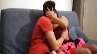 A man shooting his kinky homemade video with his hot sister