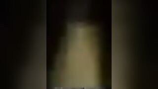The wife ran in a pink thong around the apartment with the troops