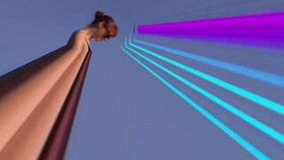 A girl is working on the street for money and gets fucked