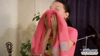 An aged guy fucked juicy young girl in her ass