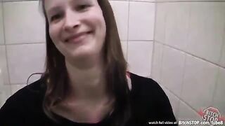 I paid for sex and got fucked in the toilet in POV