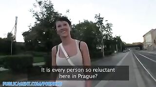 A girl is working as a porn actress to earn some money