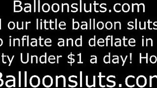 The girl was excited and rubbed her boobs on the bed, showcasing a sensual pose