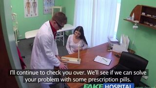 A patient is being examined by a doctor in this hot porn scene