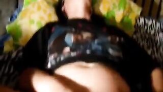 A cute amateur girl demonstrates her narrow minor pussy on camera