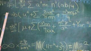 The teacher fucked his student on the table with hardcore passion