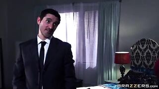 A man with a hard cock fucks the beautiful whore orally