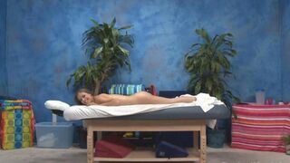 A young masseuse gives an erotic massage to her client in this hot video