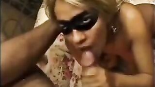 A wife is fucking with another guy in front of her husband