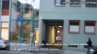A friend led to a stranger and made a blowjob, just like that