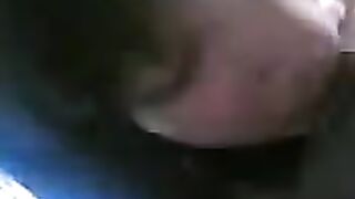 Carefully China broke her brother's cock in the mouth, an incredible act
