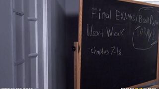 A hot student has sex with her teacher in a steamy encounter