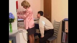 A mother and her son have a very hot sex in Russian eporn