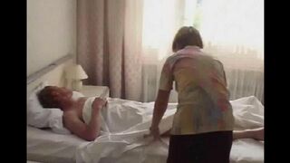 The daughter decided to have sex with a sleeping father