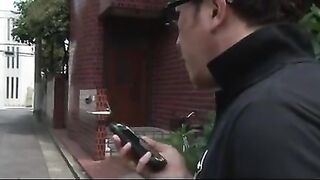 Japanese girl is being fucked by her traitorous boyfriend