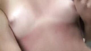 First anal experience for a young model at the casting