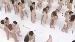 The largest gangbang in the history of the planet