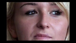 She got her ass fucked and then sucked his cock covered in shit