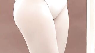 The ballerina was spied in the locker room and removed on the cam