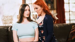 My stepmother is sexy, and she's great at teaching intimate lessons!