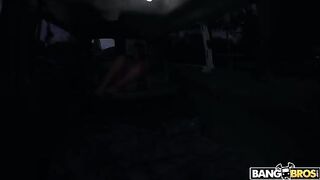 Busty brunette porn star Piceper finds a new man after a break-up