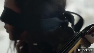 The boss fucks secretary on the office table
