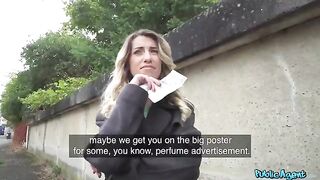 A French teacher is having fun with her student for money