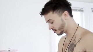 A hot woman has sex at her sweet home