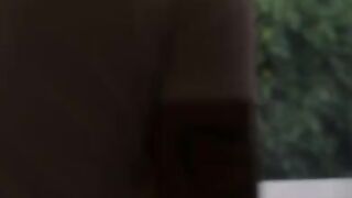 Two guys fucked the Asian brunette, and the third guy inserted his cock in her pussy