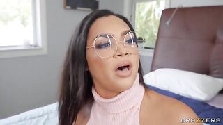 A girl was fucked in the garage by her boyfriend