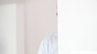 Celestina’s panties – nice woman shows her small tits