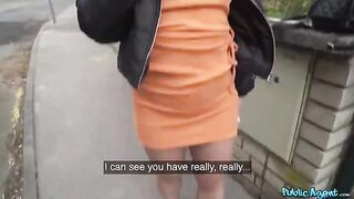 Italian brunette lost her phone and wandered the streets almost naked