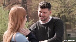 Great interbreeding sex with two redheads in a great scene