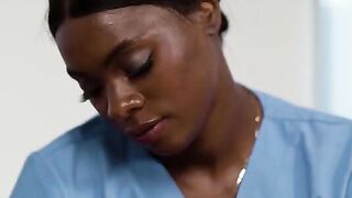 Forbiden passion between two ebony lesbian beauties