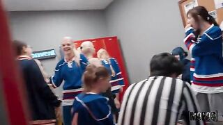 As in sports, defense is important, especially in intimate encounters with blondes