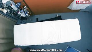A girl received a passionate massage from a horny masseur in the best way