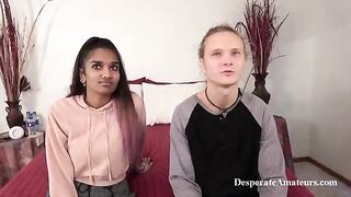 Desperate amateurs compilation of Kama Sutra casting with intense Indian action