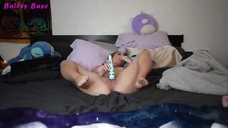Horny toe sucking with a sexy teen and foot job