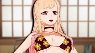Marin Kitagawa's My Dress-up Darling 3D Hentai Scene