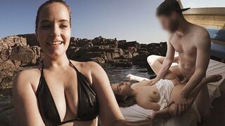 We're on a cock-hunting trip through Sardinia, and the scenery is to die for