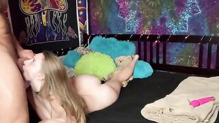 Petite teen with juicy ass gets fucked hard by her teacher