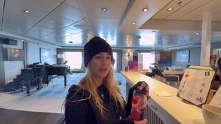 A pretty blonde came up with a plan to have sex in the office